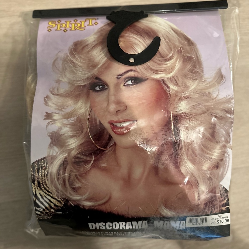 Blonde Halloween Wig